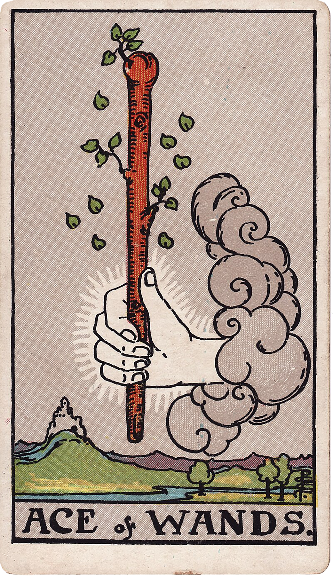 Ace of Wands Tarot card